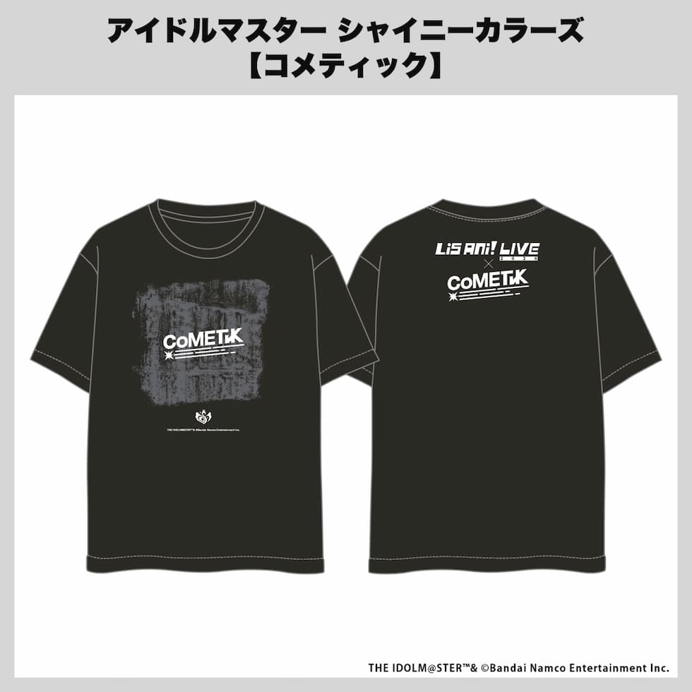 リスアニ！LIVE 2024 公式コラボTシャツ アイドルマスター シャイニーカラーズ 【コメティック】
