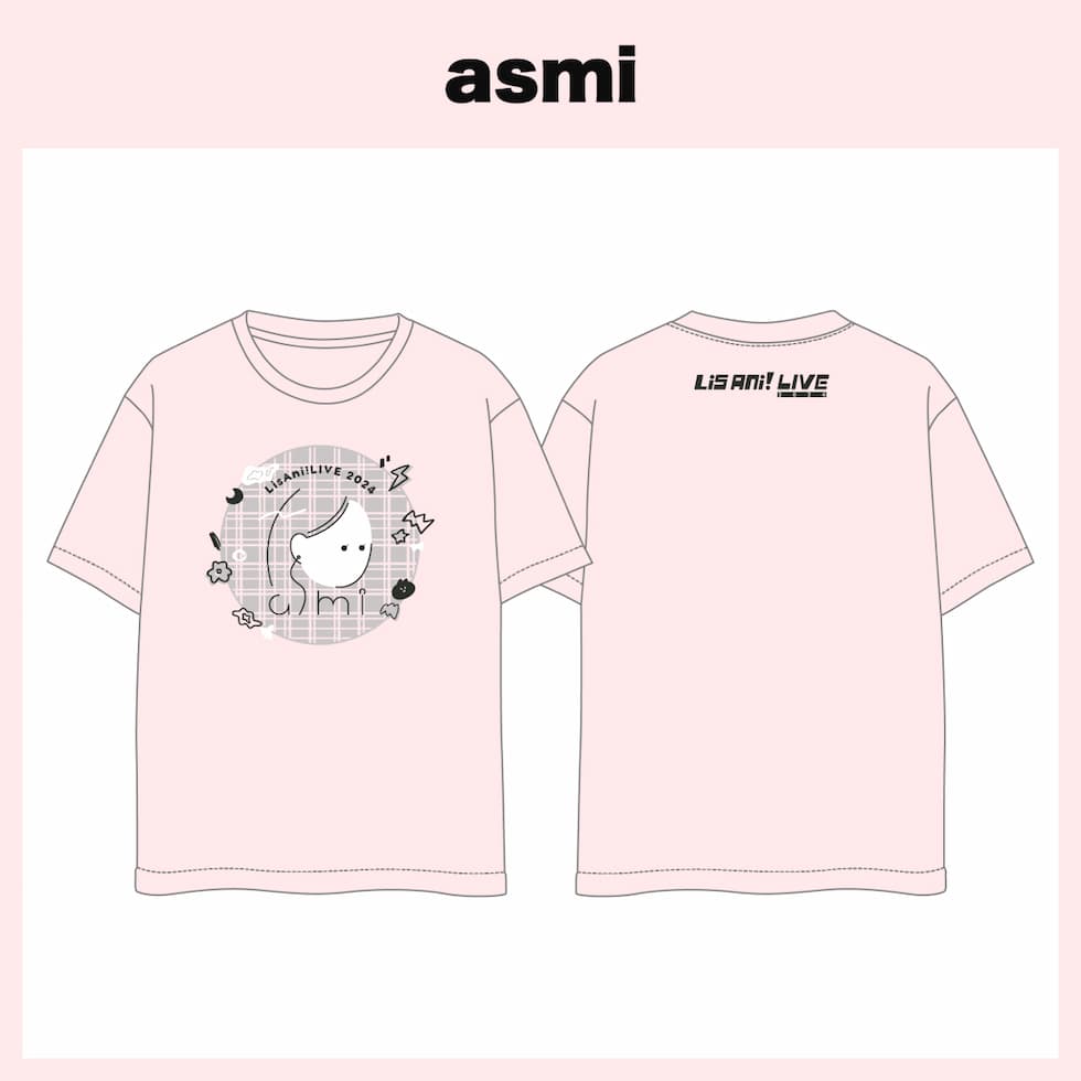 リスアニ！LIVE 2024 公式コラボTシャツ asmi