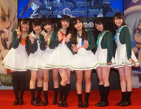 全力以上の全力の清々しさ。「7 Girls War」初披露の『Wake Up,Girls！』ワンフェス2014冬ステージレポート！