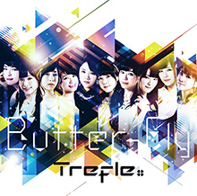 Trefle(トレフル)「Butter-Fly」ジャケット解禁！メジャーデビュー記念イベントも開催決定！