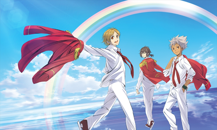 地平線の先を目指すOver The Rainbowのメインビジュアルが到着！劇場版『KING OF PRISM -PRIDE the HERO-』6月10日(土)より全国公開決定！