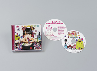 LiSA ニューアルバム『LiTTLE DEViL PARADE』の商品見本とLiSA×リトル