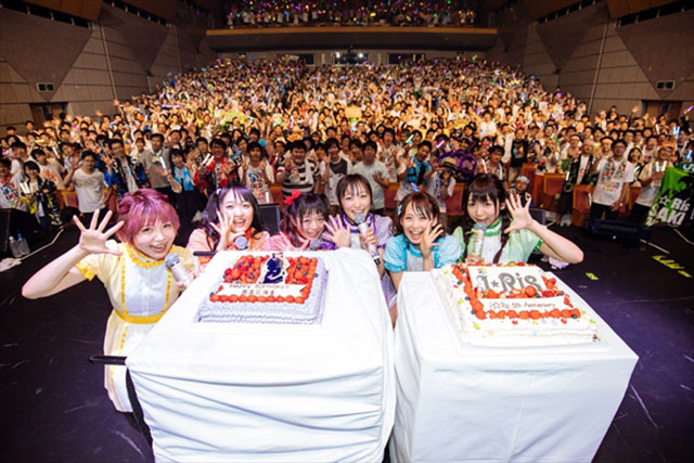 7月17日(月・祝)に行われた『i☆Ris結成5周年記念Live～5 years old! Everyone comes together☆～』公演のオフィシャルレポートが到着！ - 画像一覧（1/2）