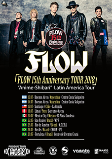 Flowアニメ主題歌21曲を引っさげ ブラジルなど中南米５カ国9公演ツアーの開催を発表 リスアニ Web アニメ アニメ音楽のポータルサイト