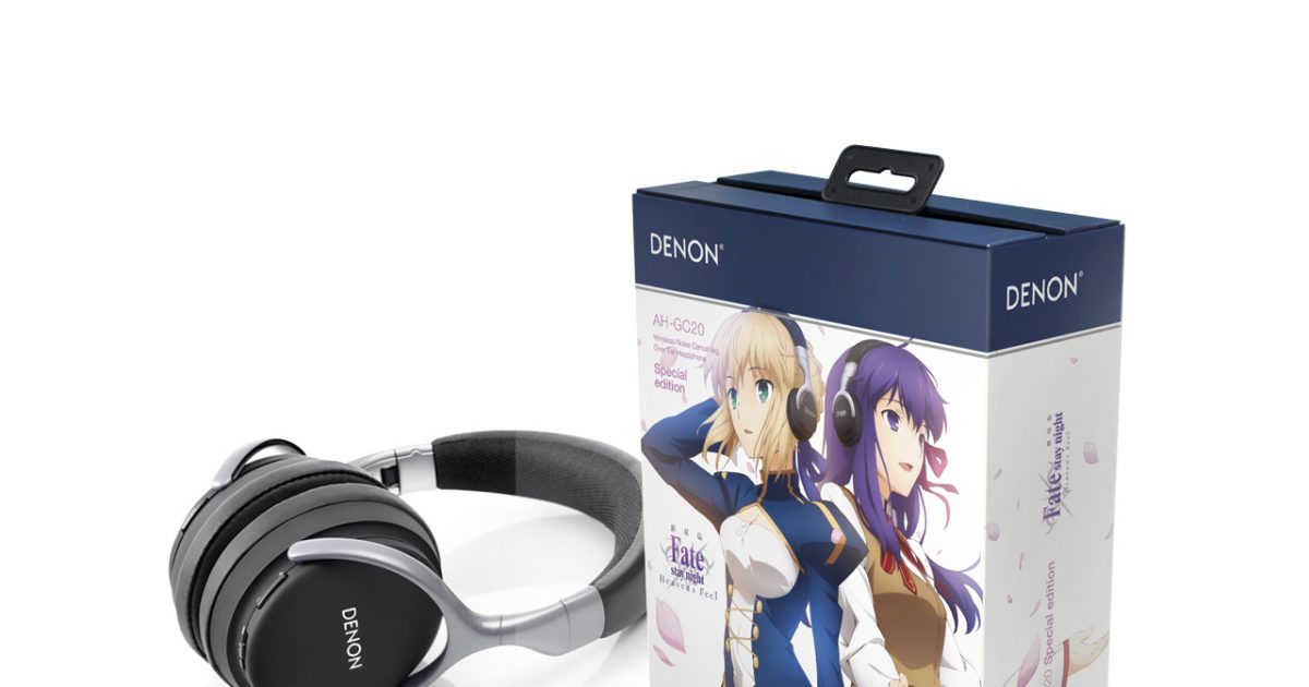 劇場版「Fate/stay night [Heaven's Feel]」と「DENON」のコラボ 