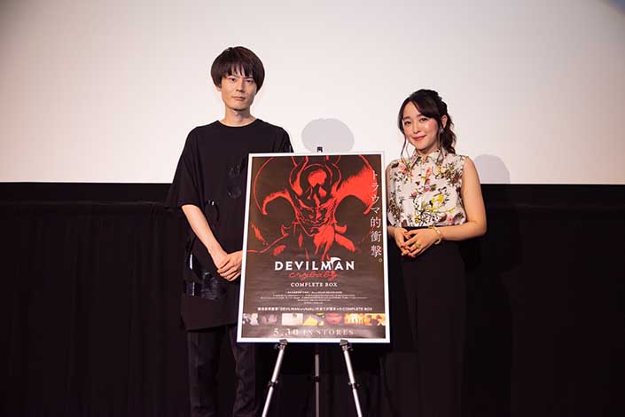 内山昂輝＆潘 めぐみが作品の魅力を語りつくす！『DEVILMAN crybaby NIGHT THEATER @新宿バルト9』イベントレポート