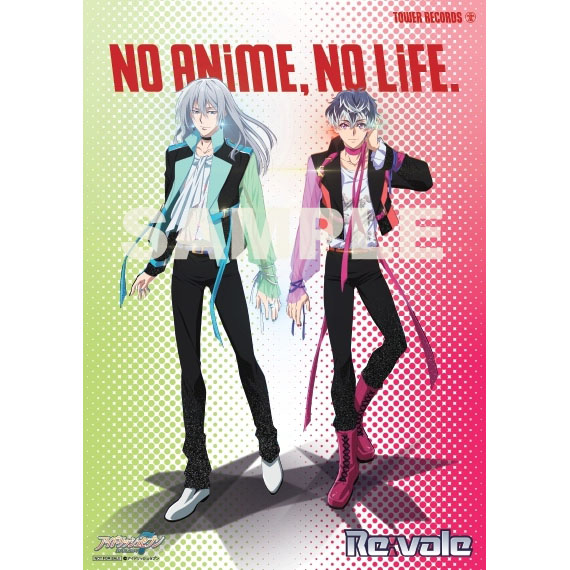 アイドリッシュセブンから生まれたユニットRe:vale 1stアルバム『Re:al Axis』発売記念『NO ANiME, NO LiFE. × Re:vale』キャンペーン開催決定！ - 画像一覧（3/5）