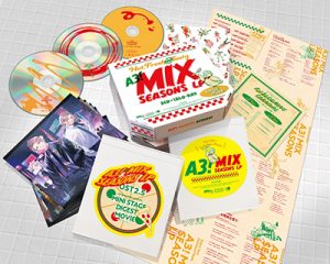 Mankaiカンパニーミックス公演アルバム A3 Mix Seasons Lp ジャケット 展開図 試聴動画公開 アニメイトではポスタージャックも開催決定 リスアニ Web アニメ アニメ音楽のポータルサイト