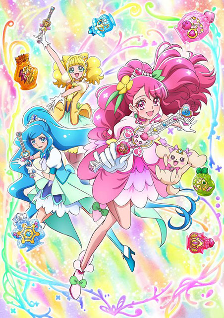 プリキュア最新シリーズ ヒーリングっど ハート プリキュア 主題歌シングル 3月25日発売決定 リスアニ Web アニメ アニメ音楽のポータルサイト