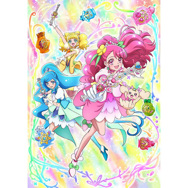 プリキュア最新シリーズ ヒーリングっど ハート プリキュア 主題歌シングル 3月25日発売決定 リスアニ Web アニメ アニメ音楽のポータルサイト