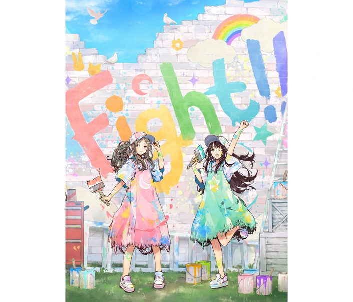 Claris ニューシングル Fight の新ビジュアル ジャケット写真公開 クララとカレンからコメントも到着 リスアニ Web アニメ アニメ音楽のポータルサイト