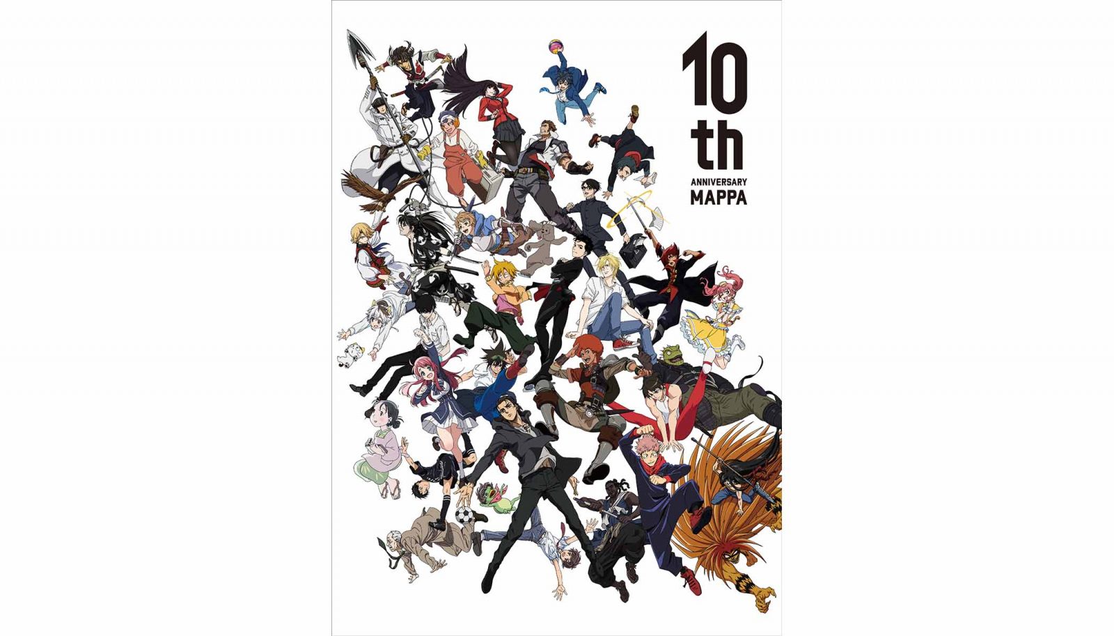 MAPPA 10th Anniversary キービジュアル＆ムービー解禁!! - 画像一覧（2/2）