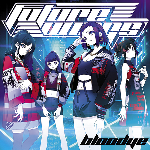 BlooDye 9月29日リリースのアルバム『Future Wings』ケイゴイノウエによるCD盤イラストジャケットを公開！またアルバムリリースとZeppツアーを最後に活動休止・現メンバーでの活動終了を発表！ - 画像一覧（1/5）