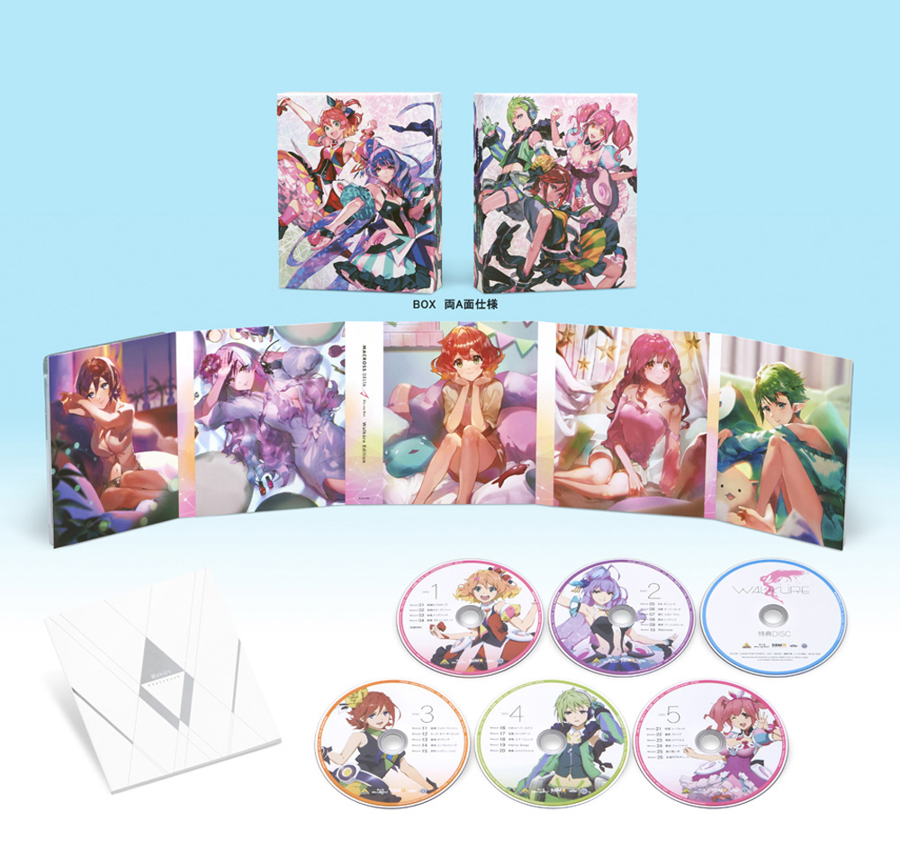 最新作『劇場版マクロスΔ 絶対LIVE!!!!!!』公開記念「マクロスΔ Blu-ray Box Walküre Edition」9月28日発売！ワルキューレのスペシャル映像やフォトブックなど豪華特典満載 - 画像一覧（5/6）