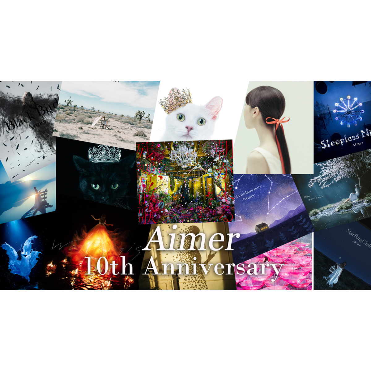 Aimerデビュー10周年を記念して、全楽曲のストリーミング配信が解禁！自身の初のリスニングパーティー“Aimer 10th Anniversary Listening Party”を2月9日（水）に開催決定！ - 画像一覧（7/9）