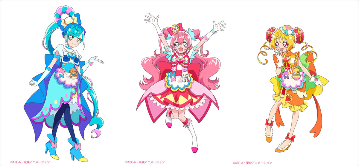 デリシャスパーティ♡プリキュア』主題歌シングルアニメ描き下ろし