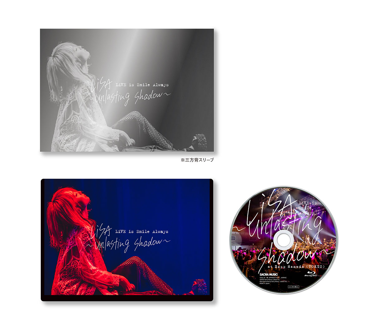 LiSA、4月13日発売 ライブBlu-ray&DVD「LiVE is Smile Always～unlasting shadow～ at Zepp　Haneda(TOKYO)」商品見本画像が公開＆ライブツアー「LiVE is Smile Always～Eve&Birth～」購入者特典決定 - 画像一覧（7/8）