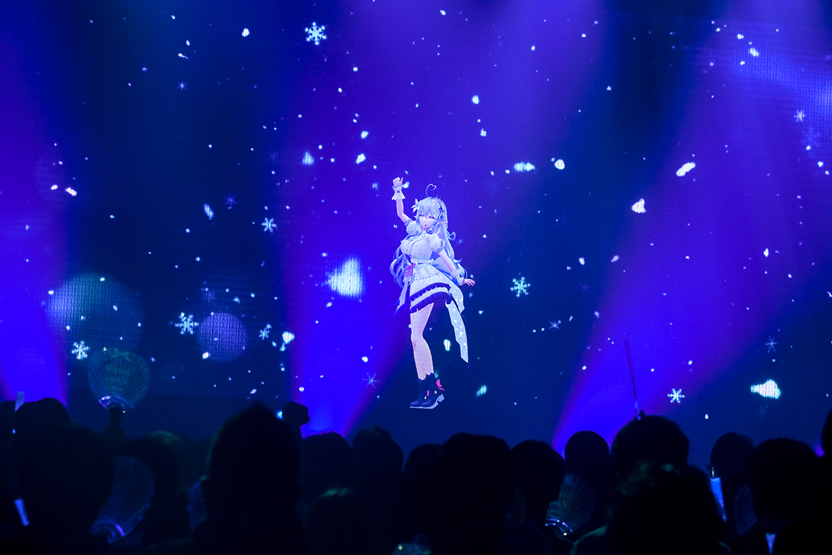 ホロライブ5期生の雪花ラミィ、桃鈴ねね、獅白ぼたん、尾丸ポルカ、初の単独ライブ「hololive 5th Generation Live “Twinkle 4 You”」オフィシャルレポート到着！ - 画像一覧（8/13）