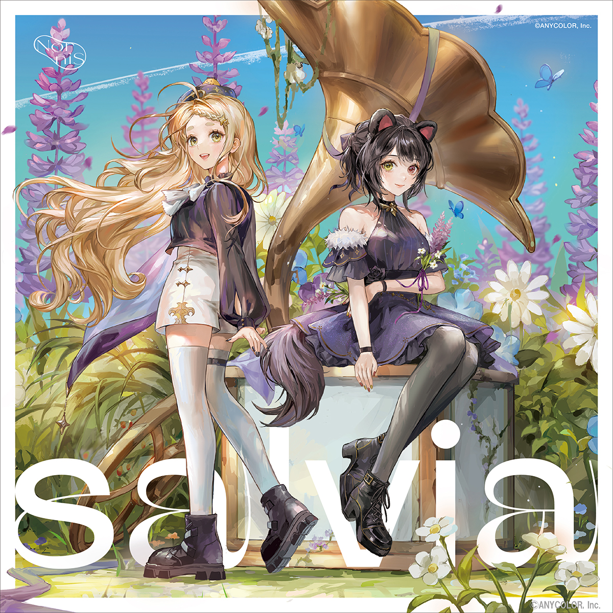 戌亥とこ、町田ちまのボーカルユニット・Nornis「salvia」がNetflix独占配信のアニメ『グッド・ナイト・ワールド』エンディングテーマに決定！（コメント有） - 画像一覧（2/3）