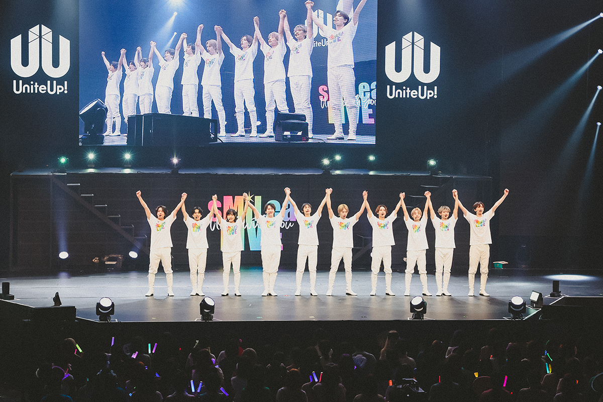 未来への約束を交わしたライブに――『UniteUp!』sMiLeaプロダクションのアイドルが集結した“sMiLea LIVE -Unite with You-”レポート - 画像一覧（1/22）