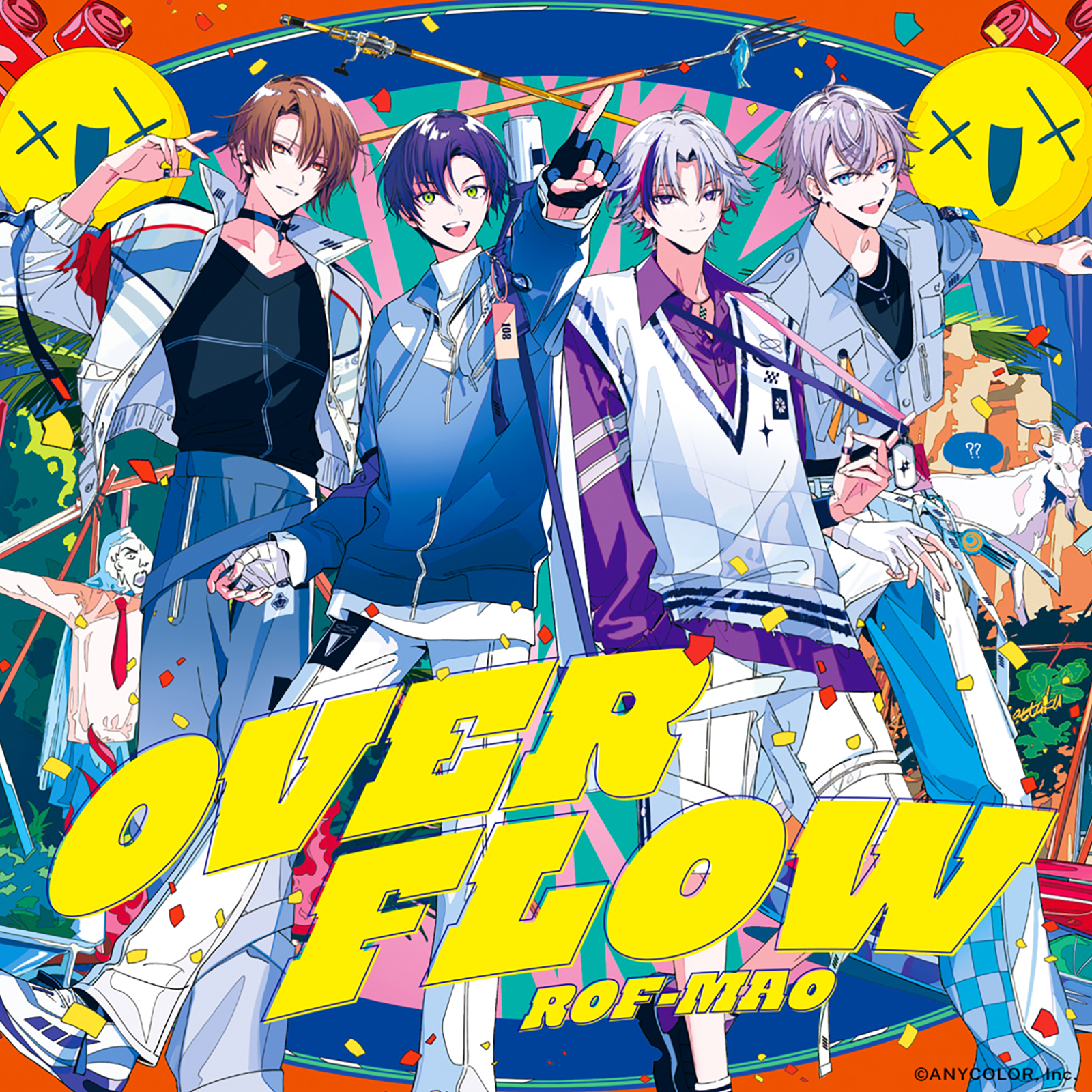 ROF-MAO、1st フルアルバム『Overflow』より第一弾先行配信曲「Challengers」が8⽉9⽇より先行デジタルリリース！ - 画像一覧（1/1）