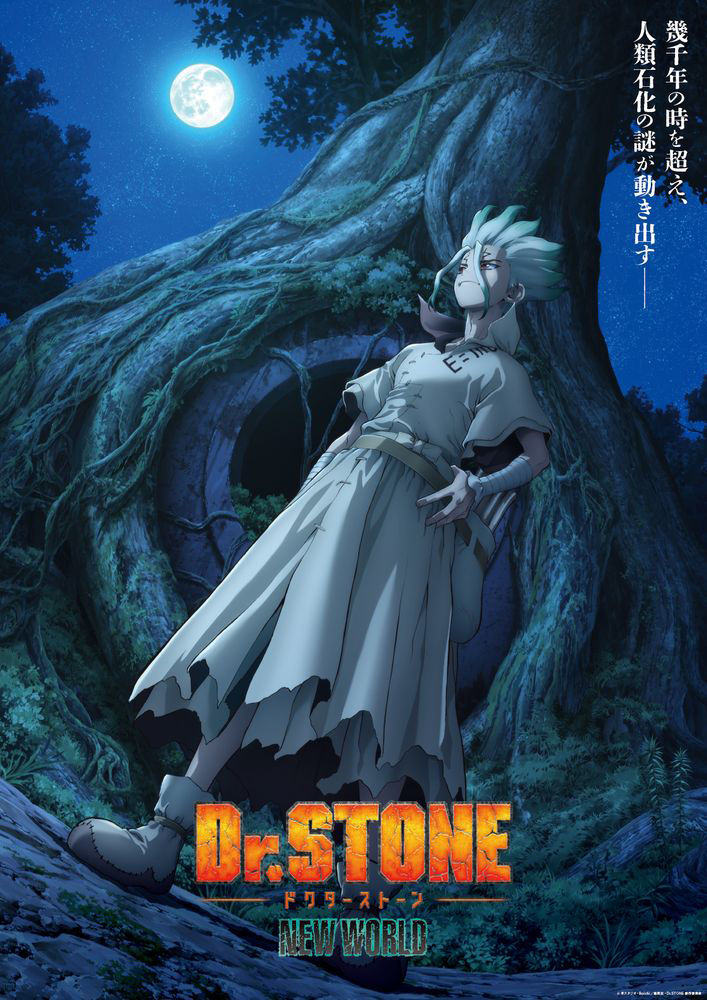 第3期『Dr.STONE NEW WORLD』第2クール10月12日より放送・配信決定！主題歌情報も公開！