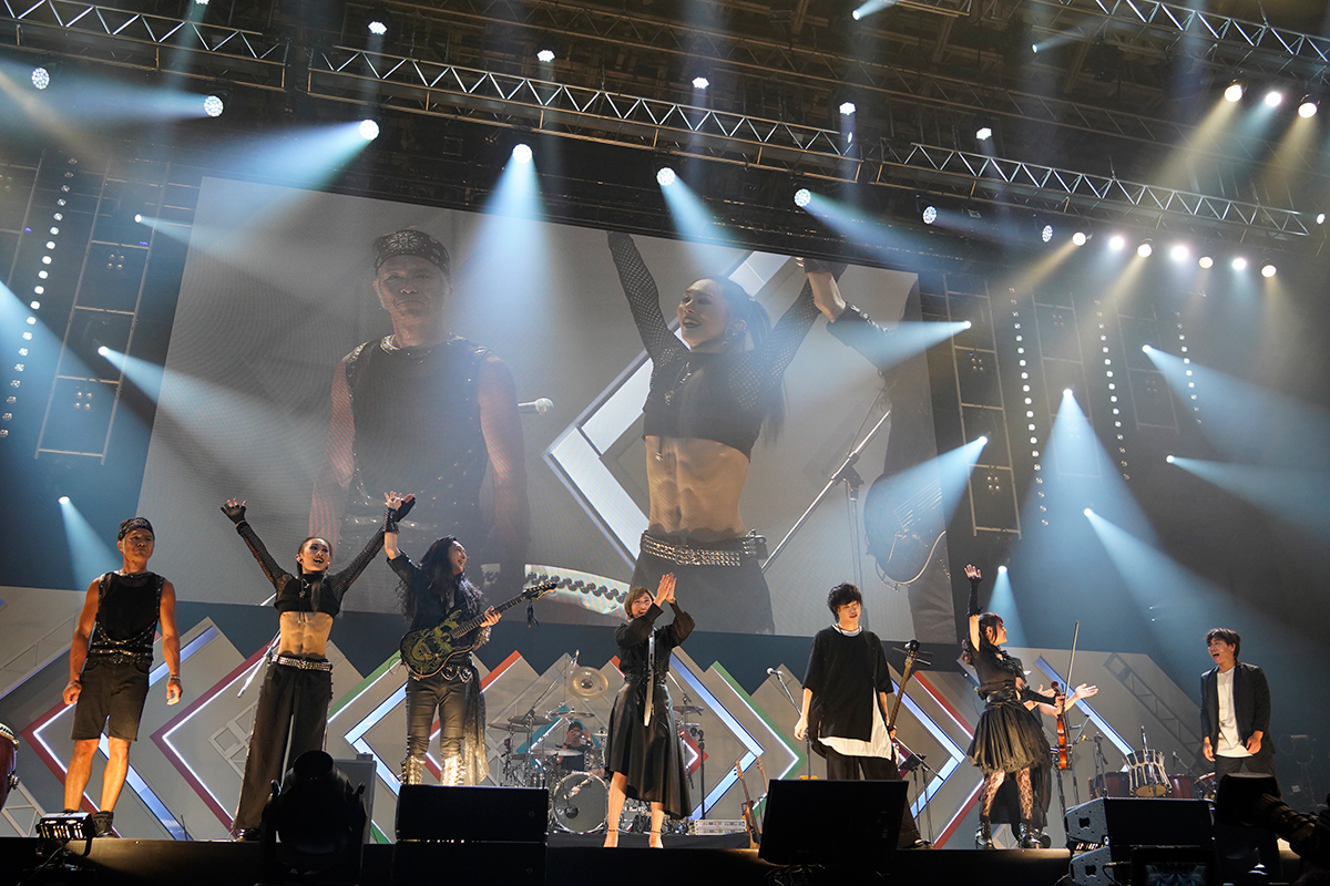 Anly、ORANGE RANGE、KANA-BOON、CHiCO、FLOWが世界へと届く『NARUTO-ナルト-』の歌を謳い上げる熱い時間に！“NARUTO THE LIVE”DAY 2 レポート - 画像一覧（25/41）