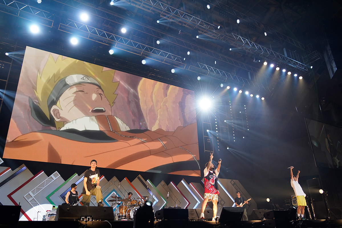 Anly、ORANGE RANGE、KANA-BOON、CHiCO、FLOWが世界へと届く『NARUTO-ナルト-』の歌を謳い上げる熱い時間に！“NARUTO THE LIVE”DAY 2 レポート - 画像一覧（16/41）