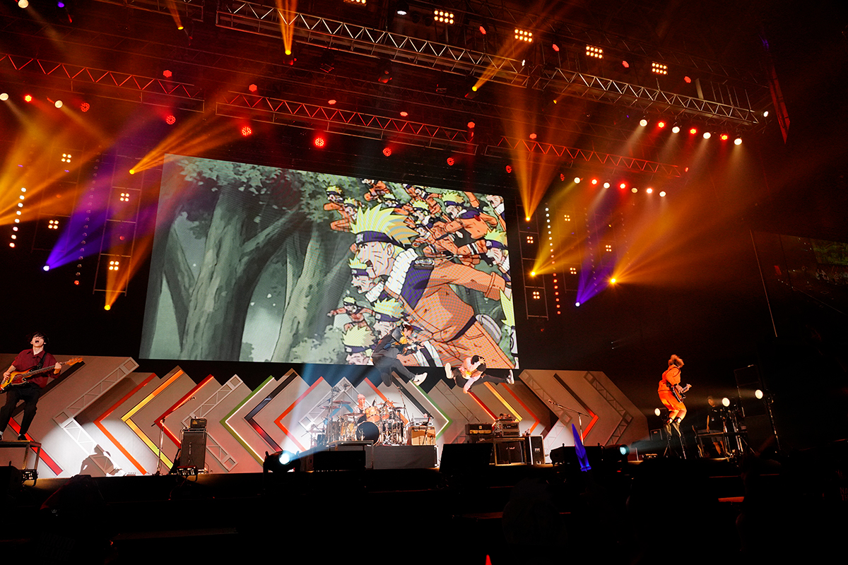 Anly、ORANGE RANGE、KANA-BOON、CHiCO、FLOWが世界へと届く『NARUTO-ナルト-』の歌を謳い上げる熱い時間に！“NARUTO THE LIVE”DAY 2 レポート - 画像一覧（2/41）