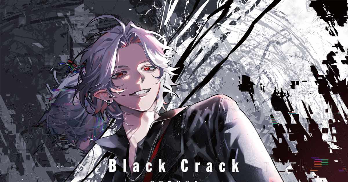 葛葉 Black Crack タワレコ 特典 缶バッジ-