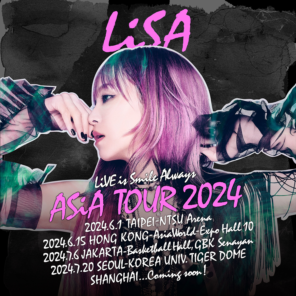 LiSA、約6年ぶりとなる待望のアジアツアーの香港公演チケット販売の ...