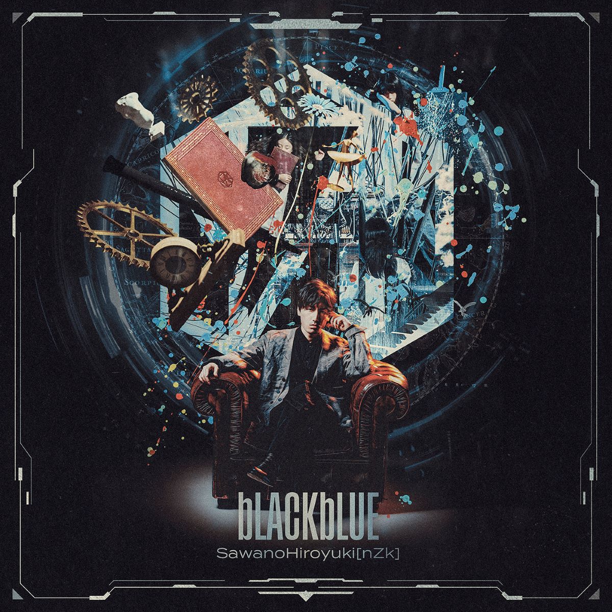 SawanoHiroyuki[nZk]、プロジェクト始動10周年を記念したベストアルバム『bLACKbLUE』10月2日発売決定！ - 画像一覧（1/3）