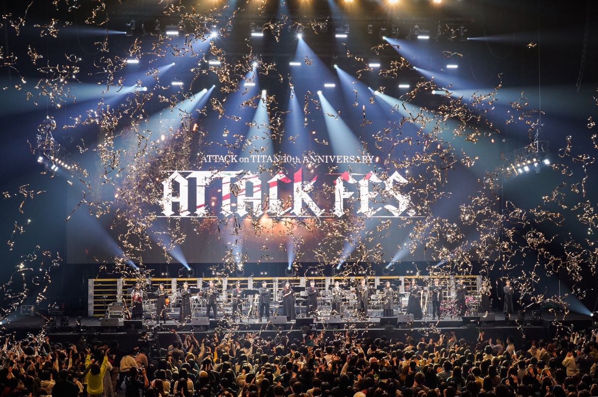 「進撃の巨人」集大成ライブイベント「ATTACK FES」ディレイ配信決定！梶裕貴、石川由依、井上麻里奈ら出演！