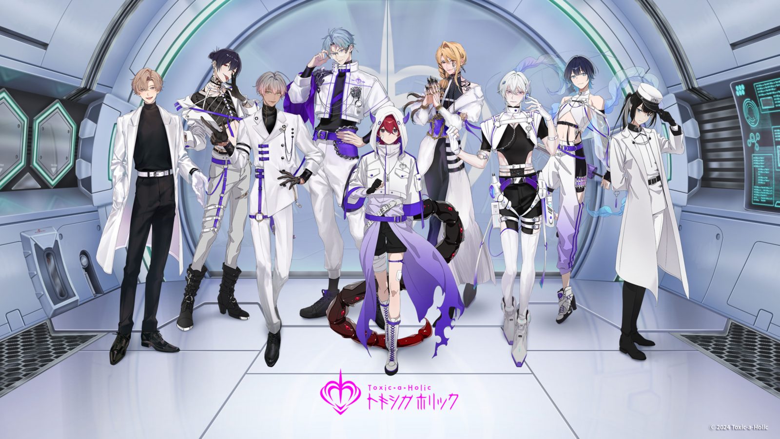 「毒物男子」擬人化プロジェクト『Toxic-a-Holic』声優コメントや主題歌などの最新情報を発表！