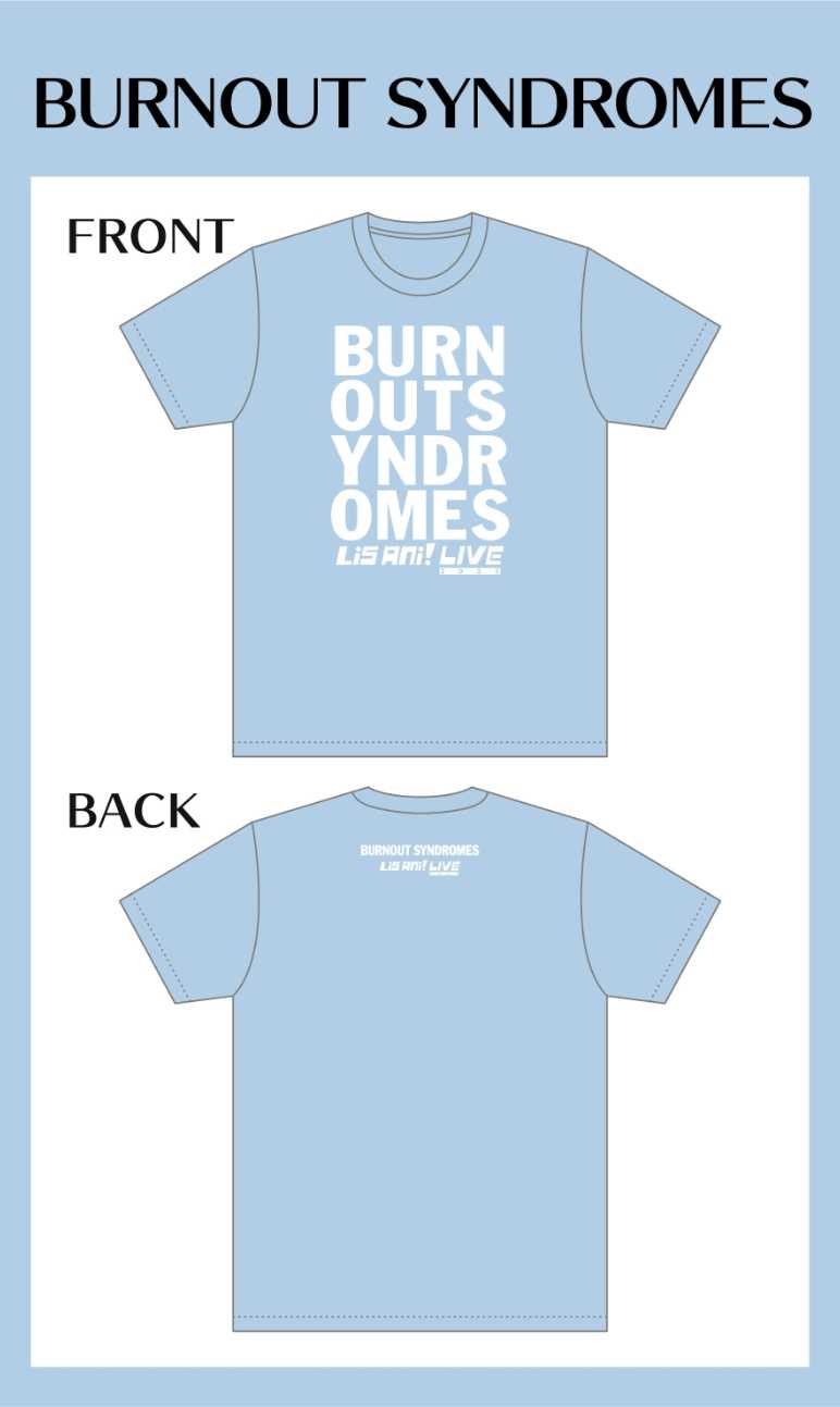 コラボTシャツ BURNOUT SYNDROMES