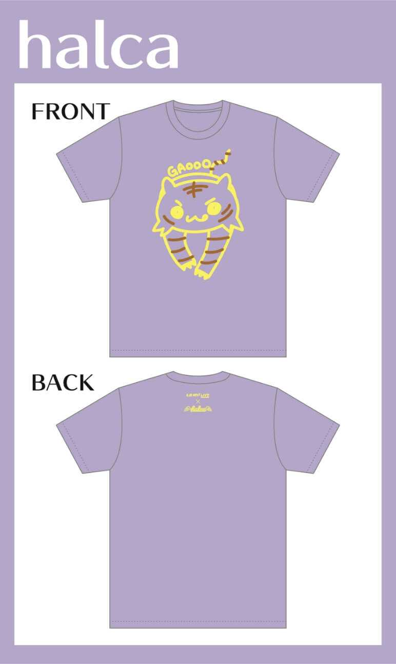 コラボTシャツ halca